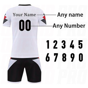 Uniformes de Fútbol Personalizables para Adultos y Niños, Conjunto de Camisetas de Fútbol Personalizadas para Niños, Hombres y Mujeres, Transpirables y Deportivas - Product Image 3