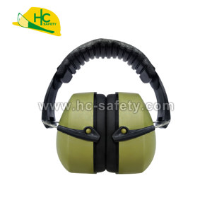 A812 Foldable Industrial Safety Earmuffs Lightweight ABS Frame Comfortable Cushion CE ANSI Certified Hearing Protection - Product Image 4