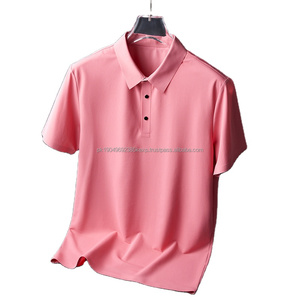 Camiseta Polo Multicolor sin Costuras para Hombre, Diseño Personalizado con Logotipo Bordado e Impreso, Camiseta de Punto de Manga Corta y Corte Ajustado - Product Image 1