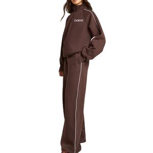 Diseño de Alta Calidad para Compradores al por Mayor, Servicio OEM, Chándal para Mujer con Precio Económico / Detalle de Costura, Top con Media Cremallera - Product Image 1