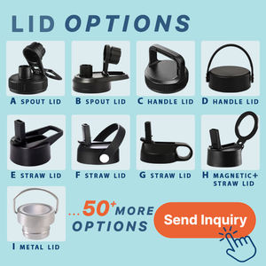 Sustainable 2L Half <b>Gallon</b> Stainless Steel Sport Water Jug Vacuum Iron <b>Bottle</b> for Travel with Convenient Pouch - Product Image 5