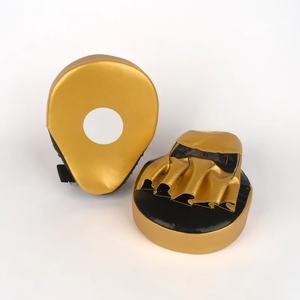 โรงงาน OEM ผลิตภัณฑ์คุณภาพสูง ฟอกซ์มิทส์หนังแท้สำหรับฝึกซ้อมมวย ฟอกซ์มิทส์และแผ่นรองรับแรงกระแทก ขายดี ผลิตภัณฑ์มวยยอดนิยม - Product Image 3