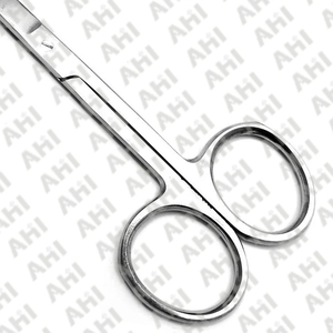 กรรไกรตัดไหมเย็บแผลทางการแพทย์คุณภาพสูง สแตนเลสสตีล ปลายทู่ ขนาด 7 นิ้ว สำหรับผ่าตัดและเย็บแผล - Product Image 3