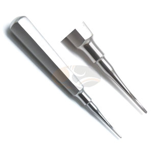 JACKBILLY Élévateur dentaire droit à pointe luxatrice pour racines 2mm 3mm 4mm, pour extraction dentaire et implantation, Instruments 3 pièces - Product Image 6