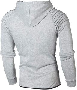 Survêtement unisexe d'été avec poches zippées, sweat à capuche zippé intégral, ensemble 2 pièces respirant et à séchage rapide pour la course, le jogging, le sport et les loisirs - Product Image 2