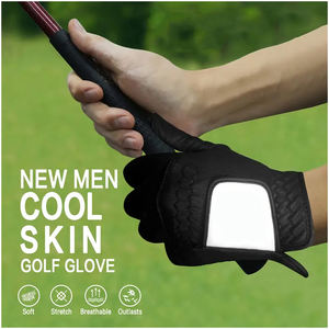 Gant de golf pour homme en cuir de cabretta véritable, avec marqueur de balle magnétique personnalisé pour la main gauche, en peau de mouton - Product Image 4