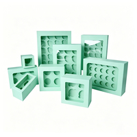 Boîtes à cupcakes gourmandes en carton personnalisables pour emporter, 12 ou 24 trous, emballage pour muffins/tartes aux œufs, boîtes brunes