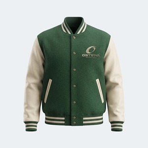 Chaqueta Varsity Casual de Invierno Unisex al Por Mayor, Talla Grande, Transpirable, de Secado Rápido, Nuevo Diseño Único, Ropa Casual - Product Image 1