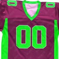 OEM Uniforme de football américain personnalisé nouvelle conception logo personnalisé respirant sublimation maillot de football américain T-shirts pour hommes