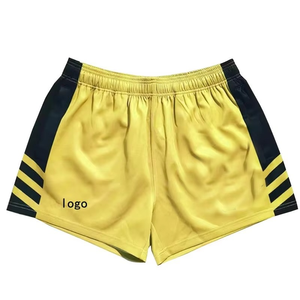Shorts de rugby personnalisés pour équipe, séchage rapide, avec poches, taille élastique, pour le football et l'entraînement en salle de sport, OEM - Product Image 4