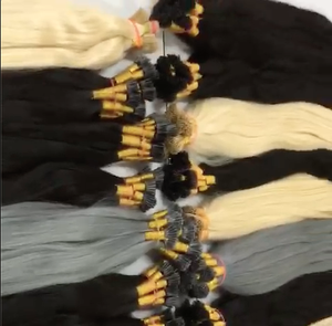 Extensiones de Cabello Humano Remy Virgen con Punta I de Cabello Indio Premium - Product Image 5