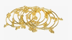 Brazaletes Ghungroo Kashmiri de Primera Calidad. Un Paquete (Set) Contiene 8 Piezas. Perfectos para Bodas y Fiestas. Disponibles en Todos los Tamaños. - Product Image 3