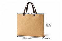 Sac fourre-tout de plage en jute écologique vintage couleur unie avec poignées en cuir, imprimé personnalisé, réutilisable, pour le shopping côtier, vente en gros