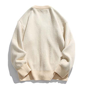 Gilet et pull sans manches en jacquard chenille pour homme, personnalisé OEM, respirant, séchage rapide, avec poches boutonnées - Product Image 2