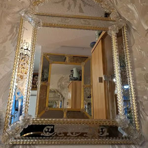 Espejo veneciano de Murano hecho a mano - Product Image 1