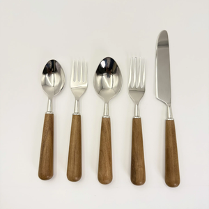 Ensemble de couverts en métal design best-seller, ensemble de couverts en résine, ensemble de couverts en acier inoxydable avec manche en résine, ensemble de couverts en métal - Product Image 3