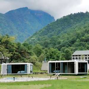 2025 Chine 20ft 40ft Eco Friendly Nouveau Design Portable Container House Maison Préfabriquée Mobile Petite Capsule Room <span class=keywords><strong>Apple</strong></span> Cabin - Product Image 4