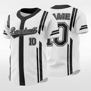 Custom Logo Sublimation Baseball Jersey 100% Polyester Blank Softball Jersey Full Button Baseball <b>T</b>-<b>shirts</b> - Product Image 2