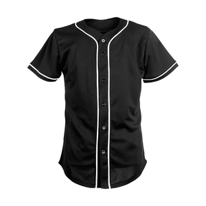 Maillots de baseball en polyester premium avec contrôle avancé de la transpiration, canaux d'aération stratégiques pour une régulation optimale de la température - Product Image 1