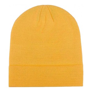 Gorros de Invierno Casuales Unisex, Color Sólido, Tejido a Cuadros, Logotipo Personalizado, 100% Algodón, Bordado 3D, Precio Económico para Viajes - Product Image 3