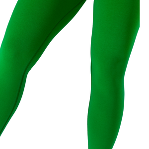 Leggings sans couture taille mi-haute pour femme, vert émeraude, haute élasticité, pour yoga, entraînement, gym, fitness, contrôle du ventre, vêtements de sport - Product Image 6