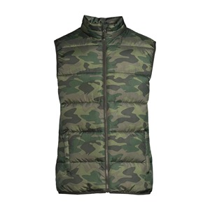 Unisex Puffer Vest <b>Jacket</b> Sleeveless Winter Warm <b>Padded</b> Lightweight Insulated <b>Waterproof</b> Breathable Eco-Friendly Streetwear - Product Image 1