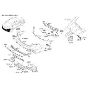 Repuestos y Accesorios para Autos y Camionetas Elantra Nuevos, Lado Izquierdo 92405F2400 - Product Image 2