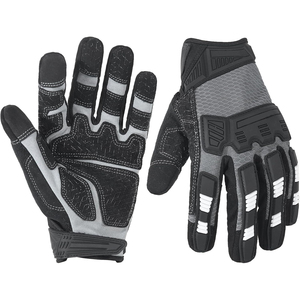 Gants de travail mécaniques en cuir sur mesure de haute qualité, avec une adhérence accrue, unisexes, à doigts entiers, pour la sécurité des mécaniciens - Product Image 1