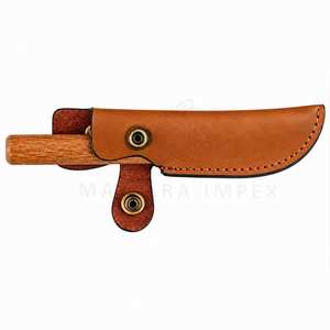 Veg Tan <b>Leather</b> Hunting Sling Comfortable Swivel Olive Green Suede Backing Chicago Screw Secured Loop Ends Foam Padding Durable - Product Image 1