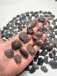 Cristal de Moldavita Natural, Moldavita Auténtica en Bruto de la República Checa, Piedra Preciosa Suelta para Hacer Joyas - Product Image 1