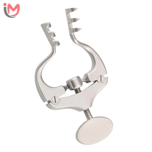 Écarteur chirurgical 10 mm x 45 mm, lame large, longueur 28 cm, en acier inoxydable de haute qualité - Product Image 6