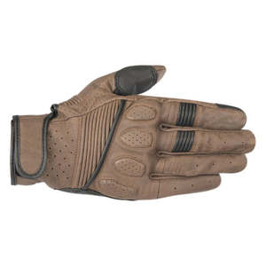 Guantes de Motocicleta de Cuero, Transpirables, con Pantalla Táctil, Protección Completa para los Dedos, Antideslizantes, con Protector de Nudillos de TPU - Product Image 3