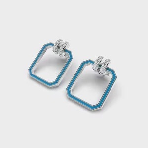Hot Sale Certified Moissanite Diamond Drop <b>Earrings</b> Premium Craftsmanship Real Look Fine Jewelry for Women Available For Sale - Product Image 4