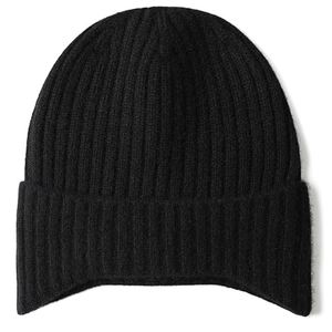 Gorro de invierno personalizado con orejeras, de punto acanalado grueso, para esquí, deportivo para exteriores, cálido, forrado de forro polar, con dobladillo, tipo gorro ajustado, al por mayor - Product Image 4