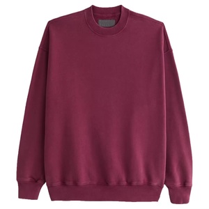 Sweat-shirts d'hiver en molleton 100% coton de qualité supérieure, effet délavé, personnalisés, vintage, surdimensionnés, style streetwear, Micah - Product Image 1