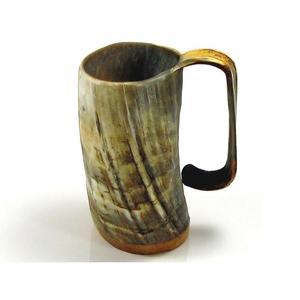 Natural Eco Friendly Horn Tankard Beer Mugs & Glasses Durable Customizable Designs Real Buffalo Viking Horn Mugs & Jug Hot Sell - Product Image 2