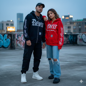 Nouveau design, services OEM, streetwear personnalisé, dernière mode, coupe et couture, impression sérigraphique, logo, sweats à capuche unisexes avec fermeture éclair - Product Image 5