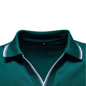 Camisas Polo de Manga Corta para Hombre, Estilo Urbano, de Secado Rápido, Transpirables, de Algodón, Tallas Grandes, Diseño Personalizado OEM, Camisa Polo Deportiva para Hombre - Product Image 4