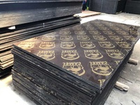 Usine au Vietnam à vendre : contreplaqué filmé - feuille de contreplaqué réutilisable 18 mm - contreplaqué filmé avec colle phénolique, mélamine pour l'exportation