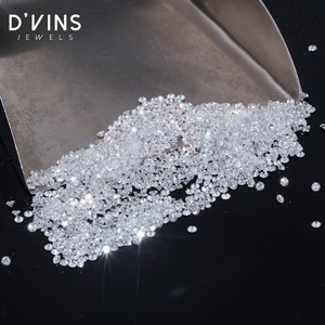 เพชรแล็บโกรว์คุณภาพพรีเมียม D'VINS JEWELS ทรงกลมเจียระไนบริลเลียนท์ สี D จากเมืองสุราษฎร์ สำหรับทำเครื่องประดับ - Product Image 3