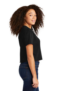 Women Breathable Crop Tee Lightweight Summer Casual Streetwear Clothing - Product Image 3