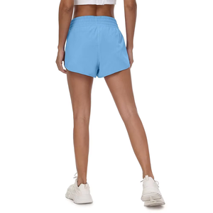 กางเกงขาสั้นผู้หญิงผ้าฝ้ายออกแบบเองได้ คุณภาพสูง สวมใส่สบาย ระบายอากาศได้ดี แห้งเร็ว เหมาะสำหรับออกกำลังกาย ใส่ลำลองในฤดูร้อน - Product Image 3