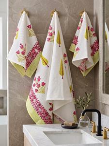 Unique Design Waffle <b>Towel</b> <b>Set</b> 1 <b>Bath</b> + 2 Hand <b>Towels</b> Soft Cotton Lightweight Absorbent for Home Hotel Available For Sale - Product Image 6