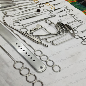 Juego de Instrumentos Quirúrgicos para Amigdalectomía y Adenoidectomía, Instrumentos Quirúrgicos ORL de Acero Inoxidable Reutilizables, Kit de Cirugía - Product Image 3