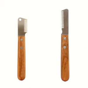 Peine de Aseo para Mascotas de 29 Dientes, Reutilizable, de Acero Inoxidable de Alta Calidad, Cuchillo para Deslanar Pelo de Perros y Gatos - Product Image 1