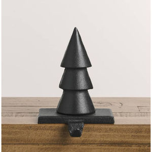 Hot Sale Wood Base Aluminium Top Christmas <b>Stocking</b> <b>Holder</b> For Hanging Decorative Use Xmas <b>Stocking</b> <b>Holder</b> With Silver Tree Top - Product Image 6