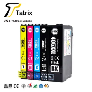 Tatrix 405xl cartucho de tinta para impressora, patent free, compatível com epson workforce pro WF-3820DWF/WF-3825DWF, etc. 405xl