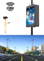 Pantalla LED Digital para Exteriores con Control Remoto 4G P4 P5 P6, Poste Inteligente para Calle, Cartelera Publicitaria y Pantallas LED