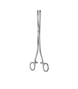 Pinzas de Collin para Tejidos, Acero Inoxidable, Instrumento Quirúrgico Manual, 24 cm - Product Image 4