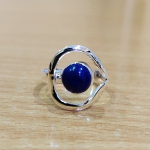 2.8 Grams <b>Lapis</b> <b>Lazuli</b> Fashion <b>Ring</b> - Product Image 1
